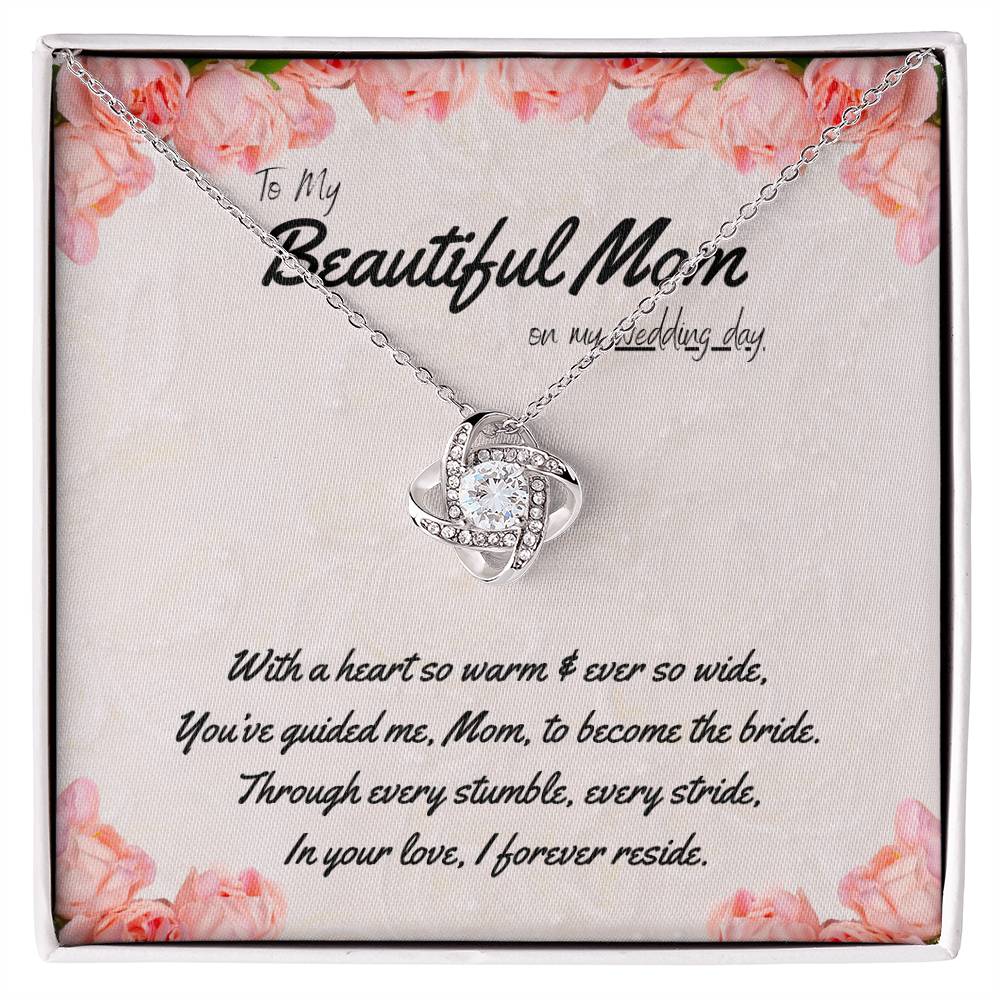 DesignTheShine Mother of the Bride Gift, Step Mother of the Bride Gifts from Bride or Groom, Gift for Mom on Wedding Day, Mother of the Groom Necklaces - USMB2