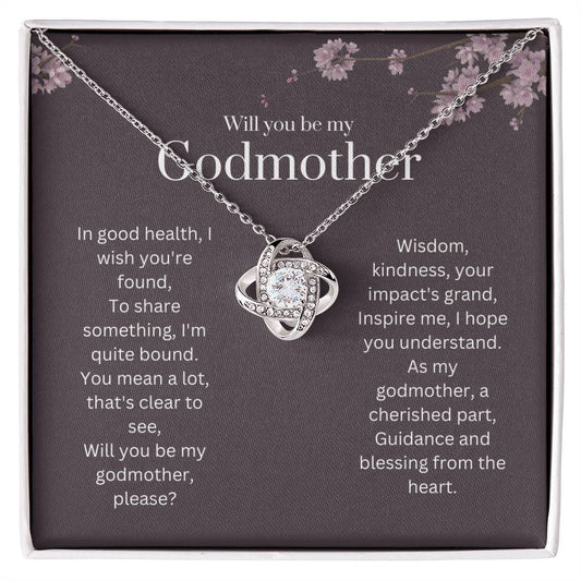 DesignTheShine Godmother Proposal Gift Will You Be My Godmother, God Mother Proposal Gift Box, Godparents Proposal, Godmother Gifts, Asking Godmother Necklace - GP1