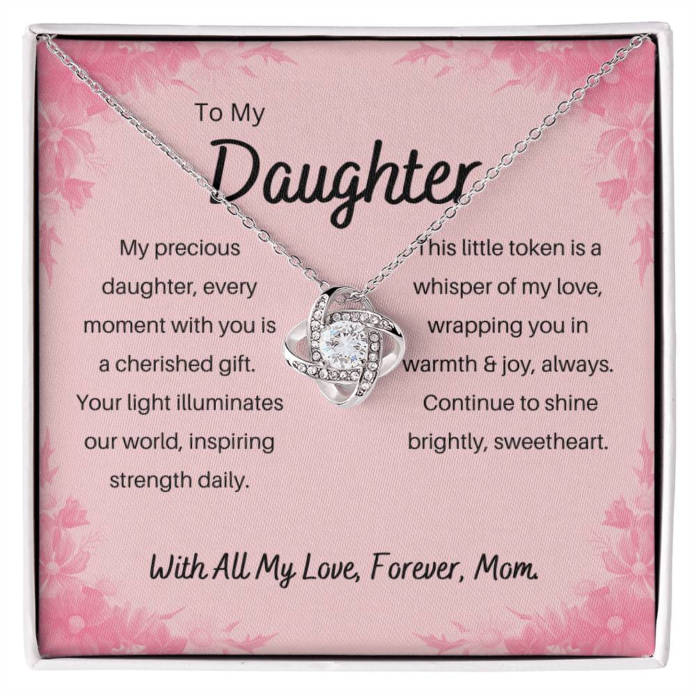 DesignTheShine Daughter Gifts from Mom, Mother Daughter Gift, Christmas Gifts for Daughter, Badass Daughter Gifts from Mom, Birthday Gifts for Daughter Adult - USDG5