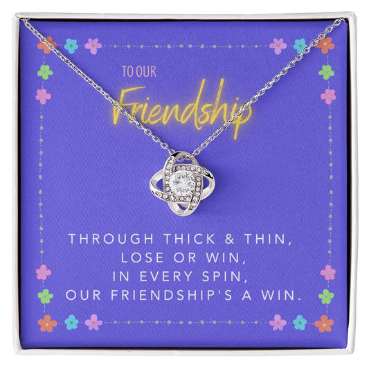 DesignTheShine Friendship Gifts for Women, Best Friend Birthday Gifts, Christmas Gift for Women, Appreciation Gifts for Women - BFF Gift Ideas, Necklace - USFG3