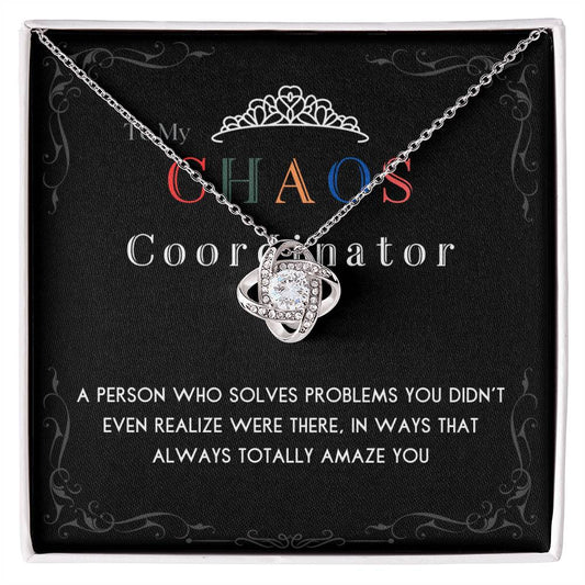 DesignTheShine Chaos Coordinator Gifts for Women, Bosses Day Gifts for Her, Personalized Gifts for Office, Thank You Gifts for Women, Christmas Gifts - CC2