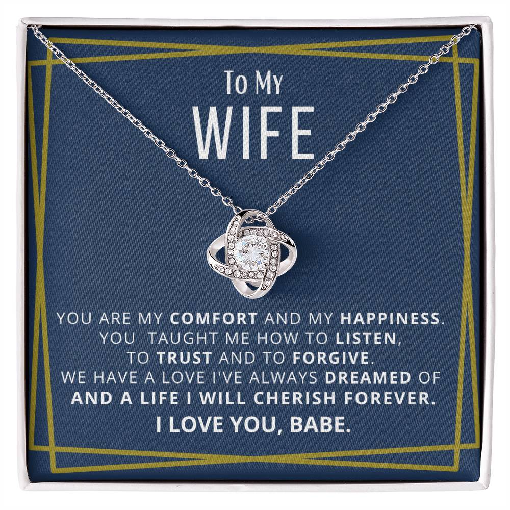 DesignTheShine To My Soulmate Necklace for Women, Christmas Gifts for Women, For My Wife Gifts, Gift for Your Wife for Birthday, Holiday, Anniversary Necklaces - W7