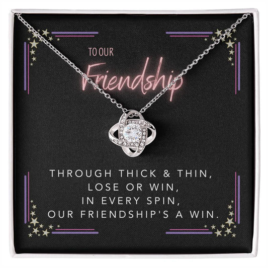 DesignTheShine Friendship Gifts for Women, Best Friend Birthday Gifts, Christmas Gift for Women, Appreciation Gifts for Women - BFF Gift Ideas, Necklace - USFG5