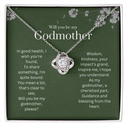 DesignTheShine Godmother Proposal Gift Will You Be My Godmother, God Mother Proposal Gift Box, Godparents Proposal, Godmother Gifts, Asking Godmother Necklace - GP3