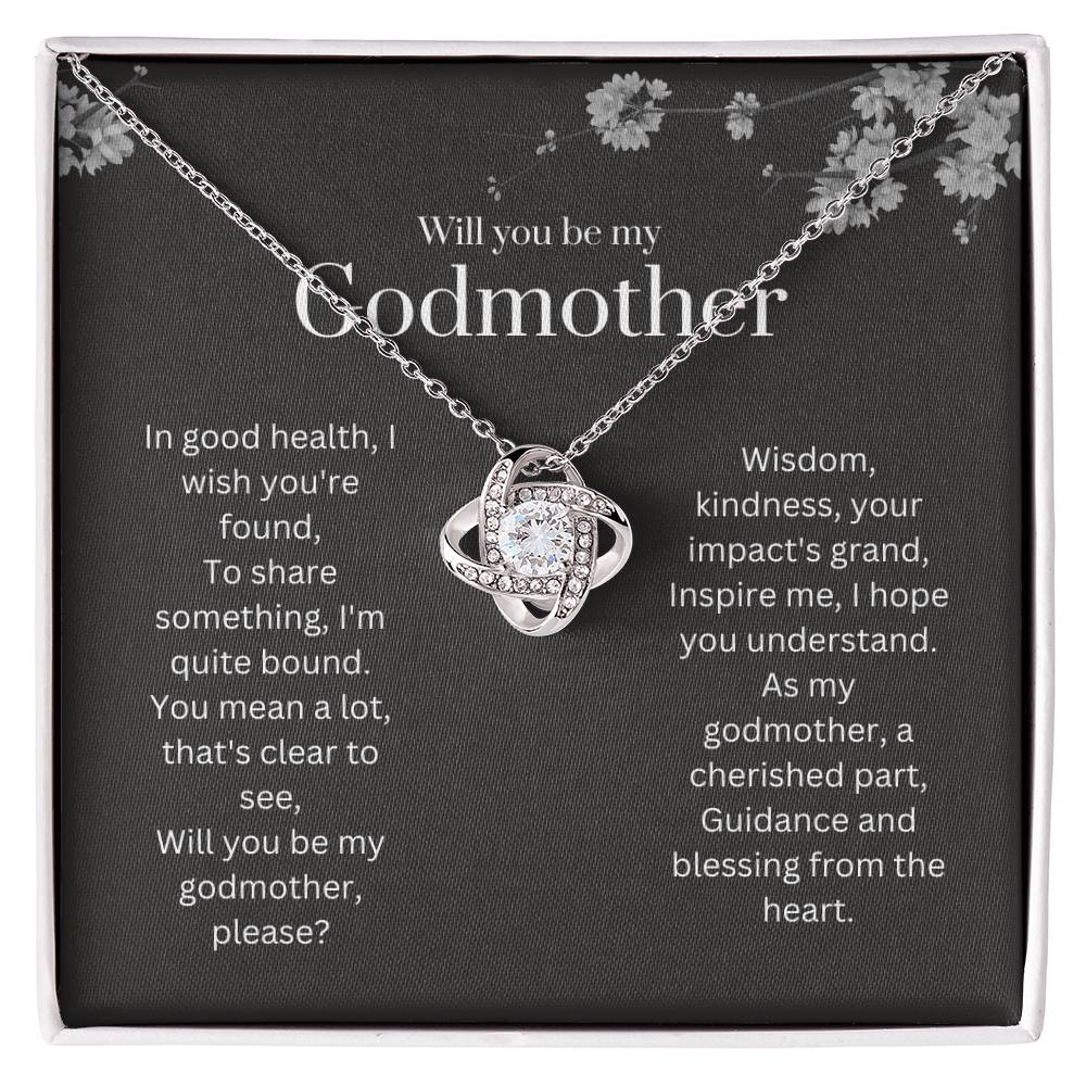 DesignTheShine Godmother Proposal Gift Will You Be My Godmother, God Mother Proposal Gift Box, Godparents Proposal, Godmother Gifts, Asking Godmother Necklace - GP2