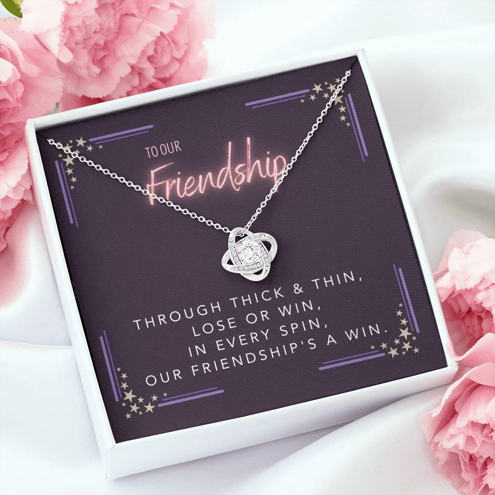 DesignTheShine Friendship Gifts for Women, Best Friend Birthday Gifts, Christmas Gift for Women, Appreciation Gifts for Women - BFF Gift Ideas, Necklace - USFG4