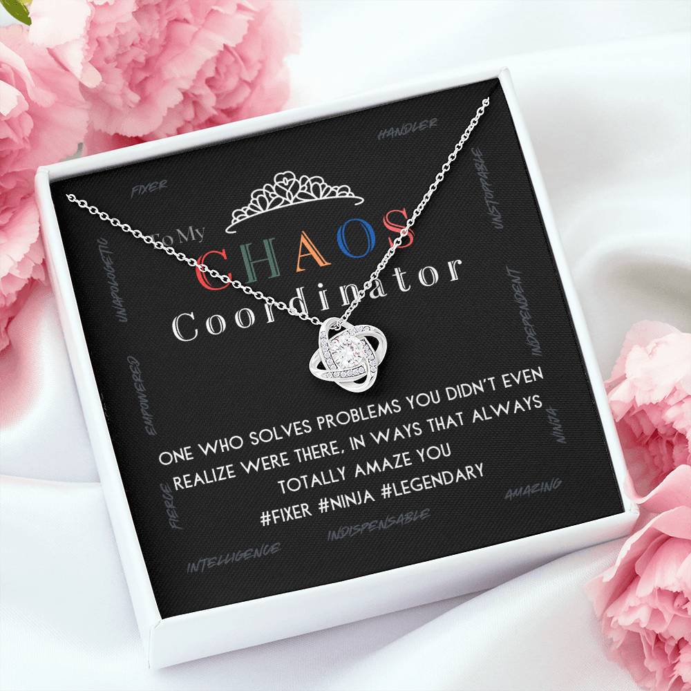 DesignTheShine Chaos Coordinator Gifts for Women, Bosses Day Gifts for Her, Personalized Gifts for Office, Thank You Gifts for Women, Christmas Gifts - CC4