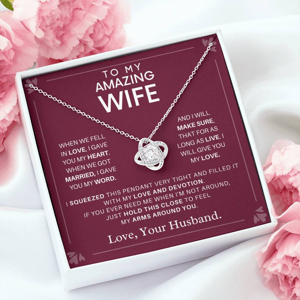 DesignTheShine To My Soulmate Necklace for Women, Christmas Gifts for Women, For My Wife Gifts, Gift for Your Wife for Birthday, Holiday, Anniversary Necklaces - W3