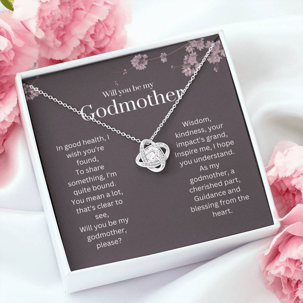 DesignTheShine Godmother Proposal Gift Will You Be My Godmother, God Mother Proposal Gift Box, Godparents Proposal, Godmother Gifts, Asking Godmother Necklace - GP1