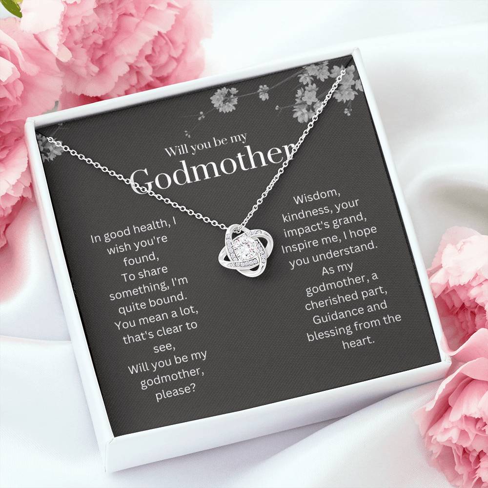 DesignTheShine Godmother Proposal Gift Will You Be My Godmother, God Mother Proposal Gift Box, Godparents Proposal, Godmother Gifts, Asking Godmother Necklace - GP2