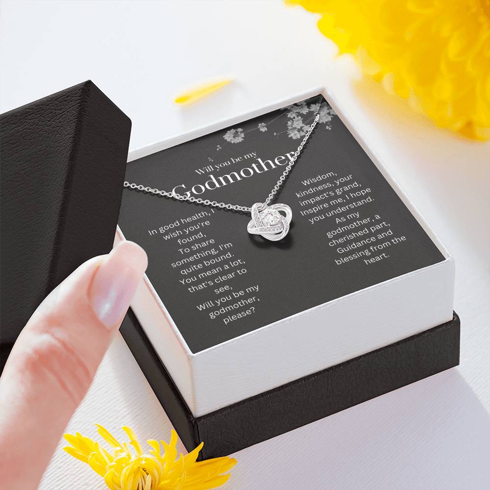 DesignTheShine Godmother Proposal Gift Will You Be My Godmother, God Mother Proposal Gift Box, Godparents Proposal, Godmother Gifts, Asking Godmother Necklace - GP2