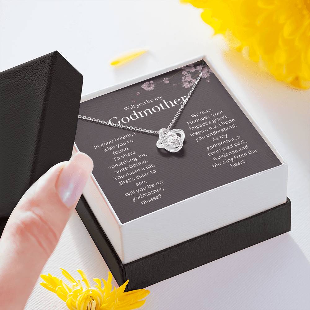 DesignTheShine Godmother Proposal Gift Will You Be My Godmother, God Mother Proposal Gift Box, Godparents Proposal, Godmother Gifts, Asking Godmother Necklace - GP1