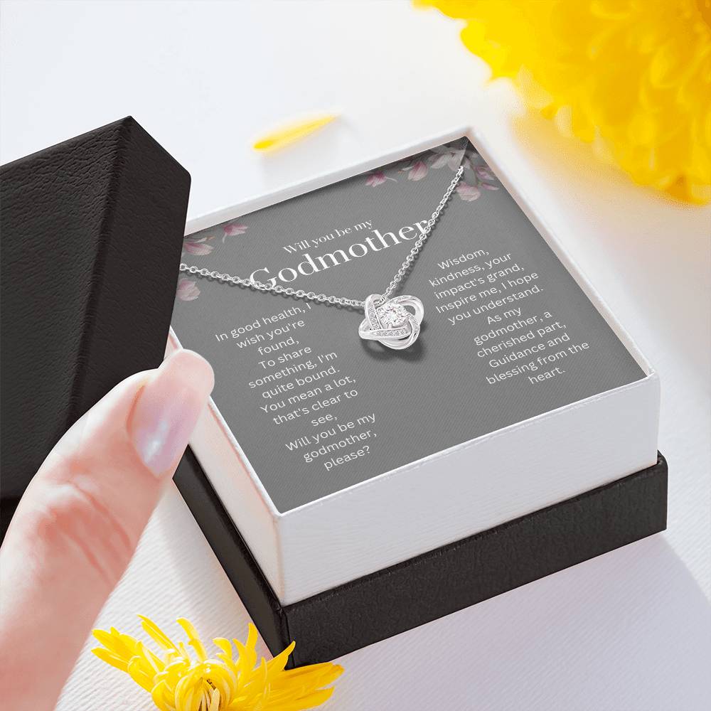 DesignTheShine Godmother Proposal Gift Will You Be My Godmother, God Mother Proposal Gift Box, Godparents Proposal, Godmother Gifts, Asking Godmother Necklace - GP4