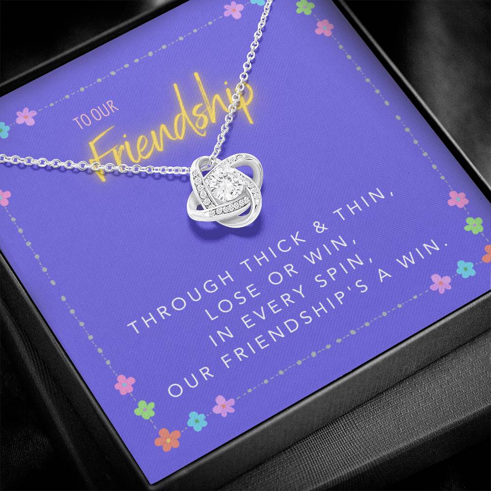 DesignTheShine Friendship Gifts for Women, Best Friend Birthday Gifts, Christmas Gift for Women, Appreciation Gifts for Women - BFF Gift Ideas, Necklace - USFG3