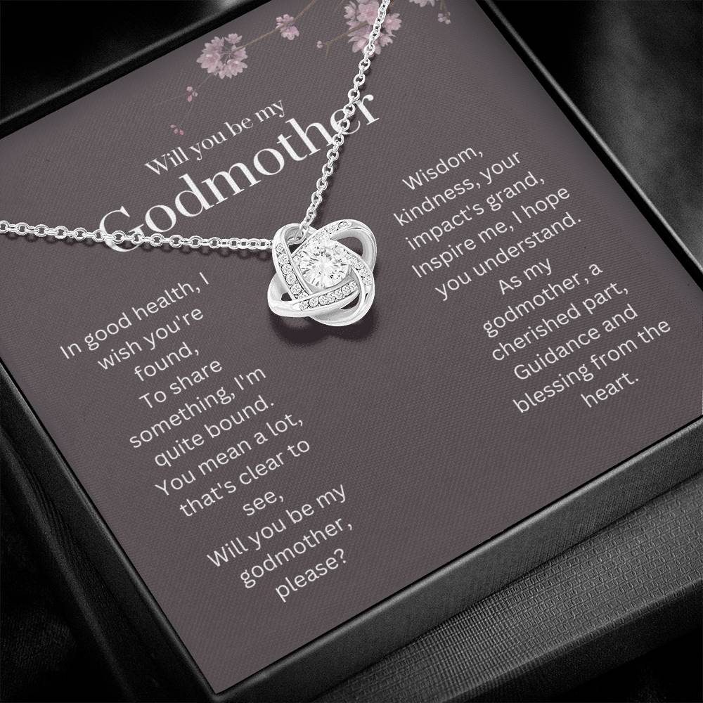 DesignTheShine Godmother Proposal Gift Will You Be My Godmother, God Mother Proposal Gift Box, Godparents Proposal, Godmother Gifts, Asking Godmother Necklace - GP1