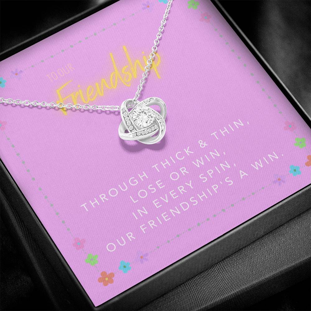 DesignTheShine Friendship Gifts for Women, Best Friend Birthday Gifts, Christmas Gift for Women, Appreciation Gifts for Women - BFF Gift Ideas, Necklace - USFG1