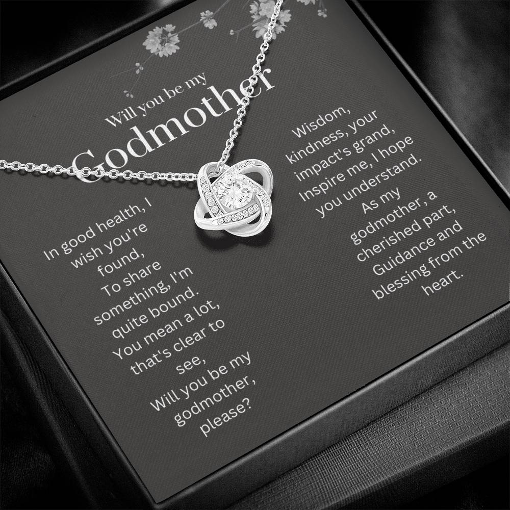 DesignTheShine Godmother Proposal Gift Will You Be My Godmother, God Mother Proposal Gift Box, Godparents Proposal, Godmother Gifts, Asking Godmother Necklace - GP2