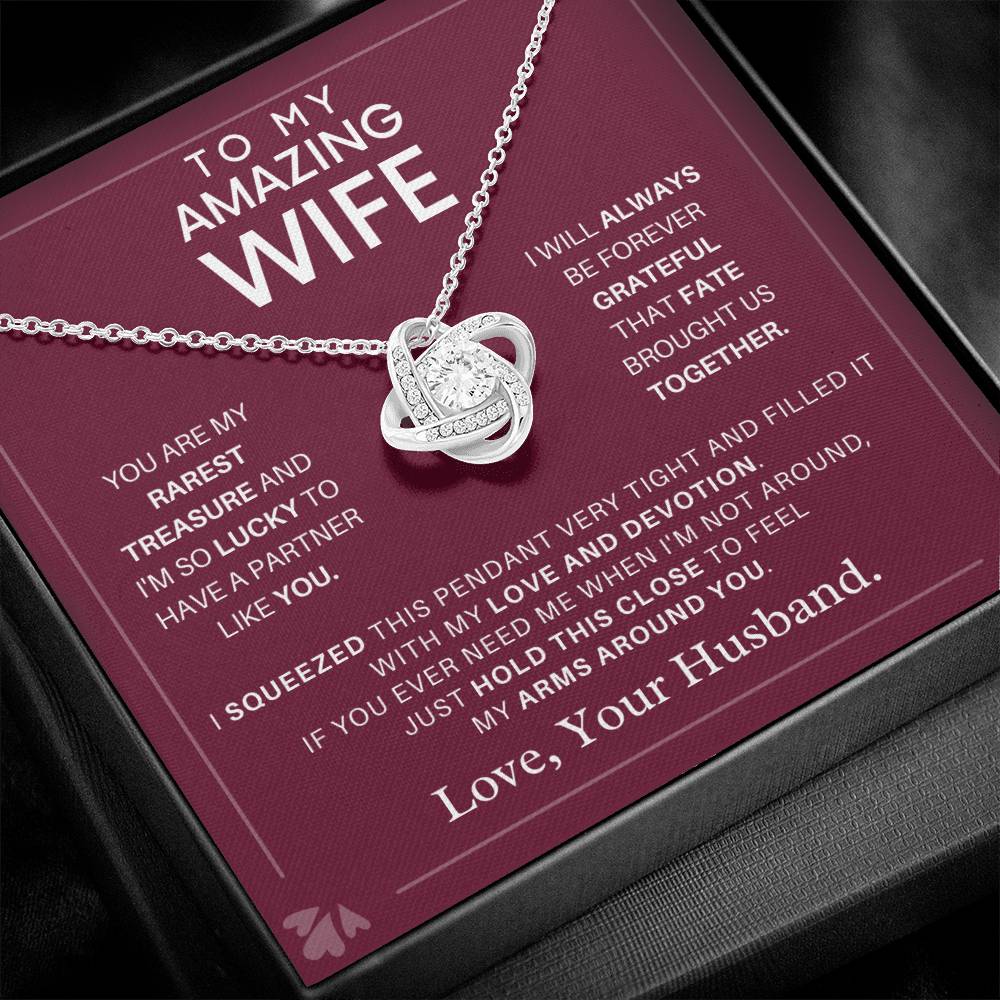 DesignTheShine To My Soulmate Necklace for Women, Christmas Gifts for Women, For My Wife Gifts, Gift for Your Wife for Birthday, Holiday, Anniversary Necklaces - W8