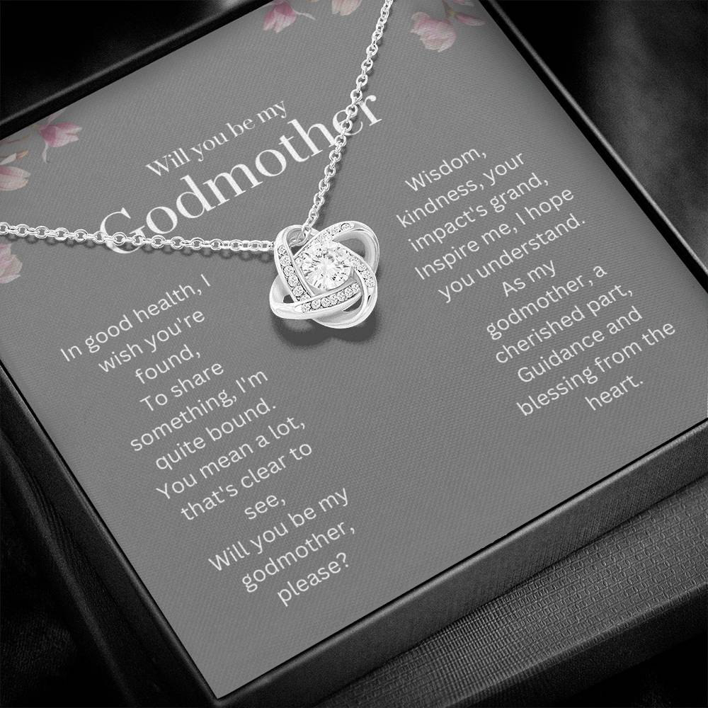 DesignTheShine Godmother Proposal Gift Will You Be My Godmother, God Mother Proposal Gift Box, Godparents Proposal, Godmother Gifts, Asking Godmother Necklace - GP4