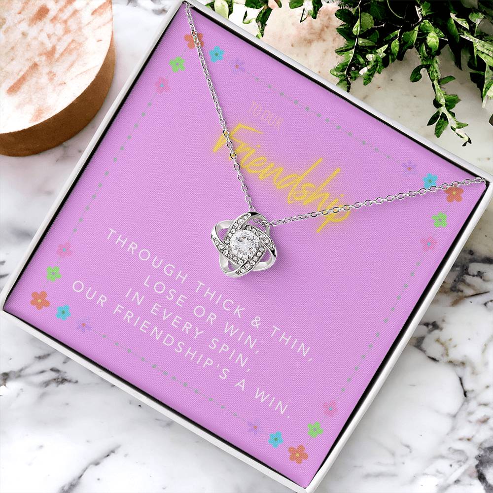 DesignTheShine Friendship Gifts for Women, Best Friend Birthday Gifts, Christmas Gift for Women, Appreciation Gifts for Women - BFF Gift Ideas, Necklace - USFG1