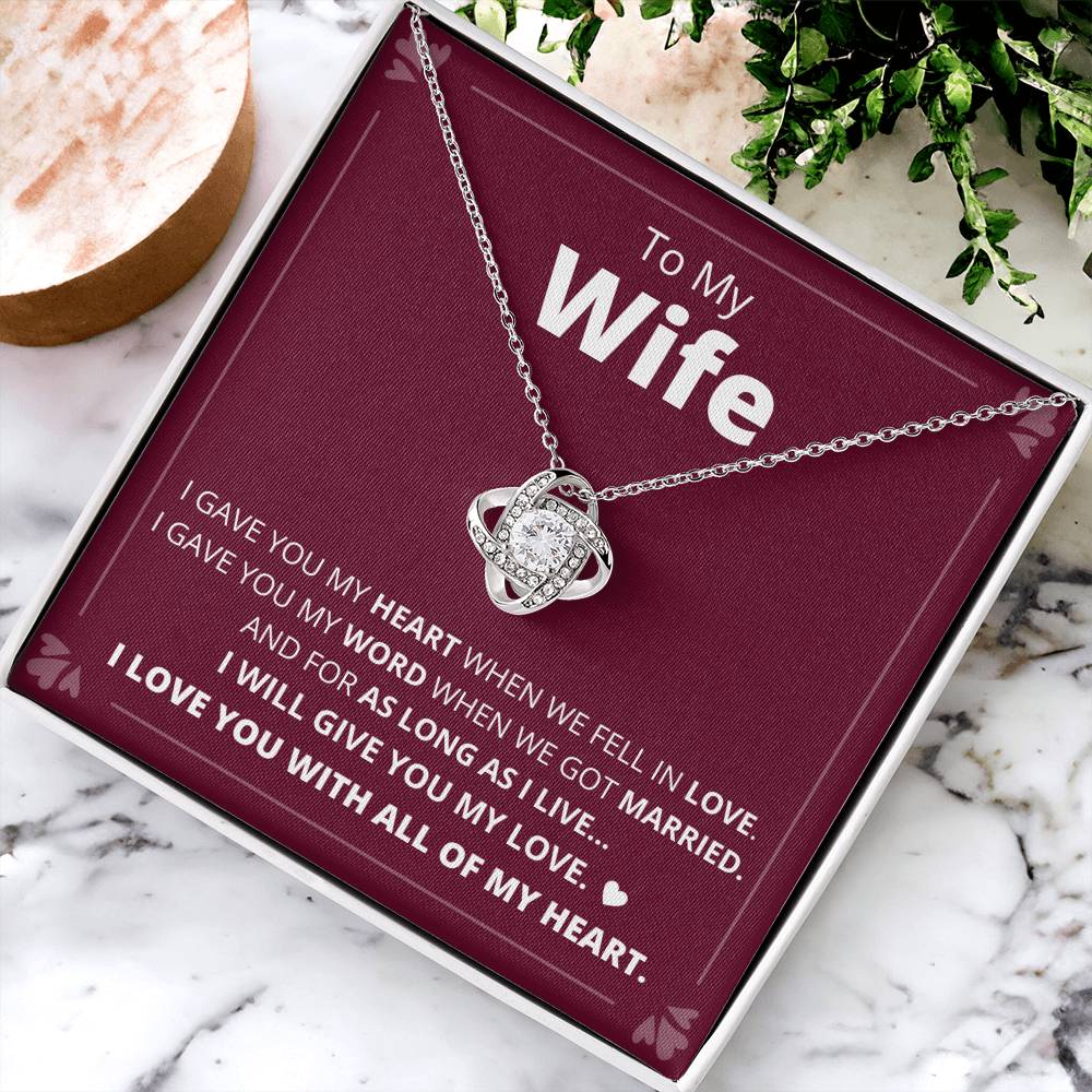 DesignTheShine To My Soulmate Necklace for Women, Christmas Gifts for Women, For My Wife Gifts, Gift for Your Wife for Birthday, Holiday, Anniversary Necklaces - W1