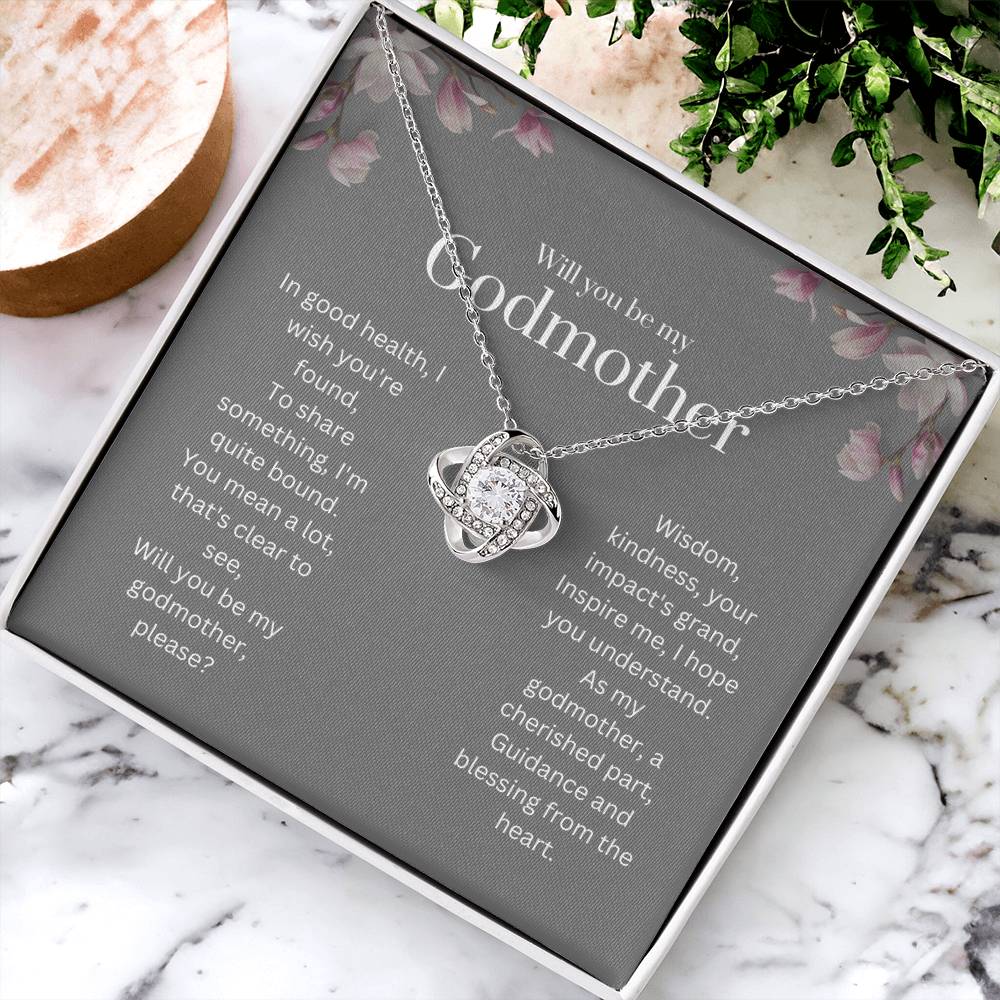 DesignTheShine Godmother Proposal Gift Will You Be My Godmother, God Mother Proposal Gift Box, Godparents Proposal, Godmother Gifts, Asking Godmother Necklace - GP4