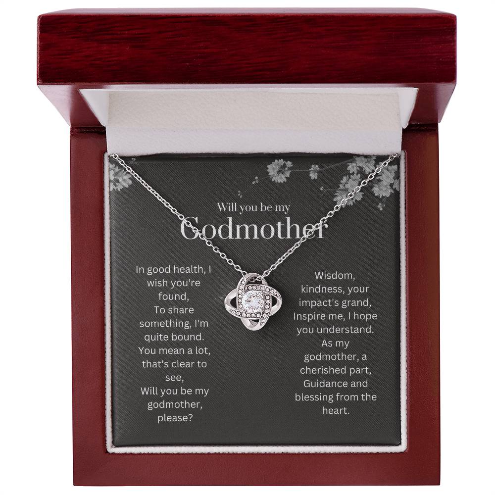 DesignTheShine Godmother Proposal Gift Will You Be My Godmother, God Mother Proposal Gift Box, Godparents Proposal, Godmother Gifts, Asking Godmother Necklace - GP2