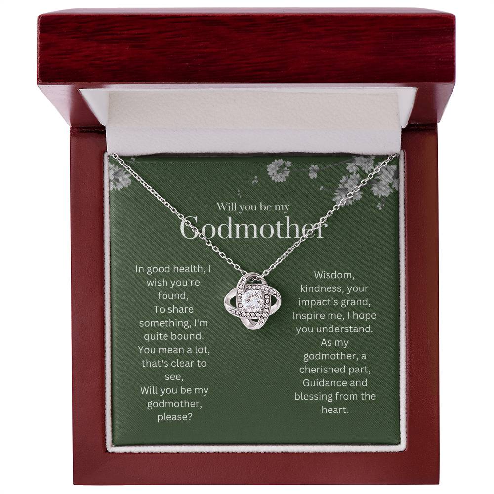 DesignTheShine Godmother Proposal Gift Will You Be My Godmother, God Mother Proposal Gift Box, Godparents Proposal, Godmother Gifts, Asking Godmother Necklace - GP3