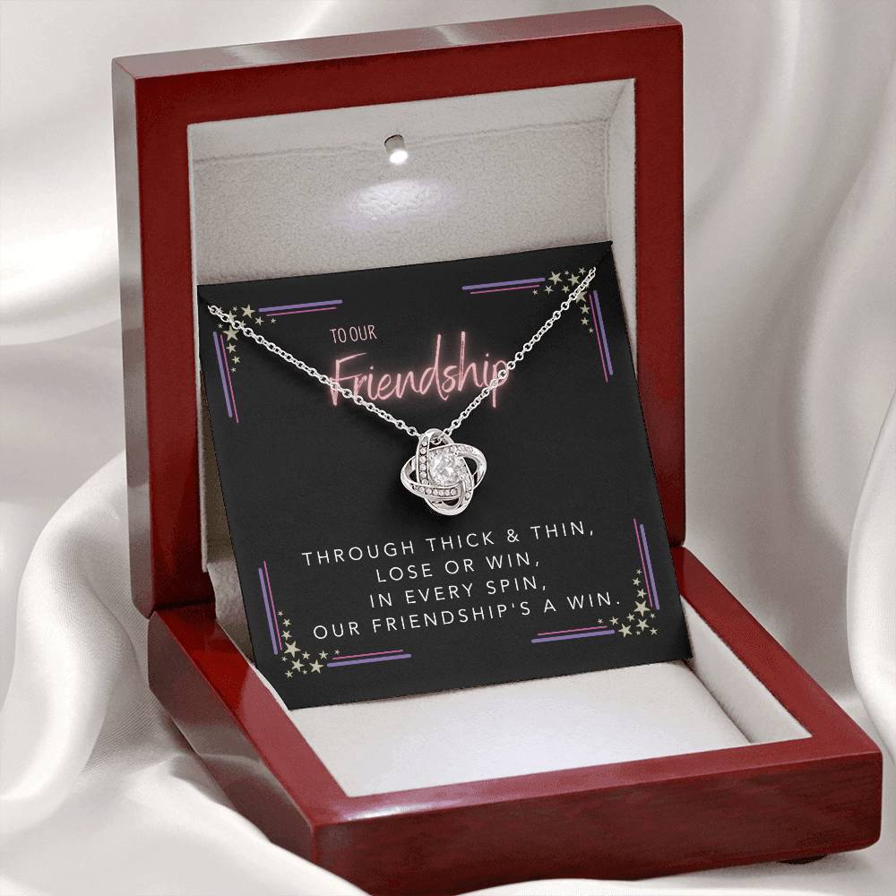 DesignTheShine Friendship Gifts for Women, Best Friend Birthday Gifts, Christmas Gift for Women, Appreciation Gifts for Women - BFF Gift Ideas, Necklace - USFG5