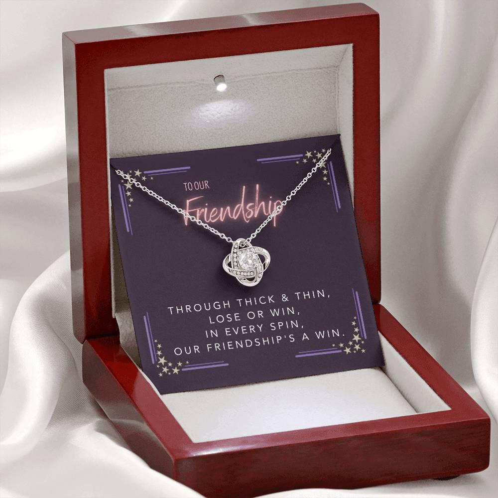 DesignTheShine Friendship Gifts for Women, Best Friend Birthday Gifts, Christmas Gift for Women, Appreciation Gifts for Women - BFF Gift Ideas, Necklace - USFG4