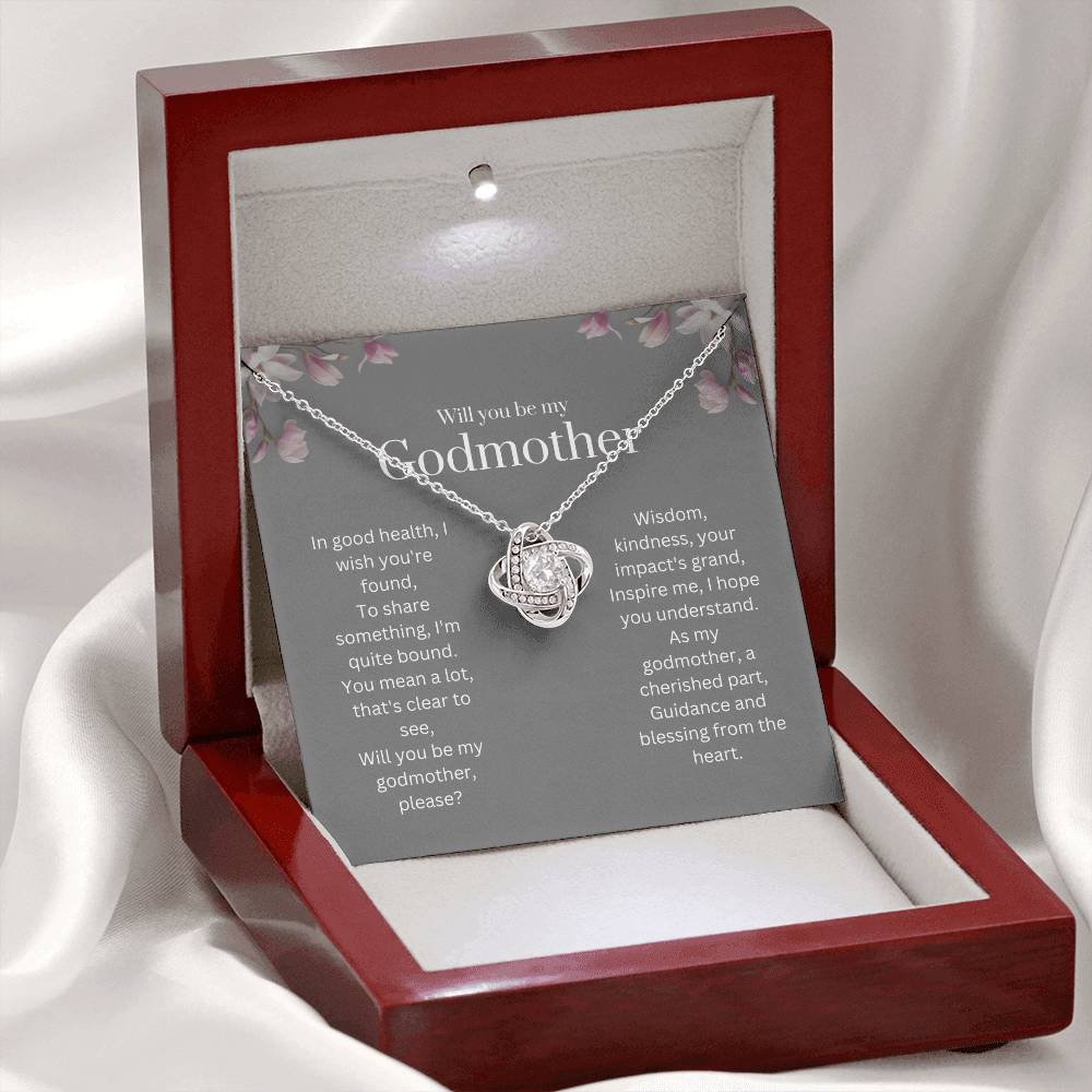 DesignTheShine Godmother Proposal Gift Will You Be My Godmother, God Mother Proposal Gift Box, Godparents Proposal, Godmother Gifts, Asking Godmother Necklace - GP4