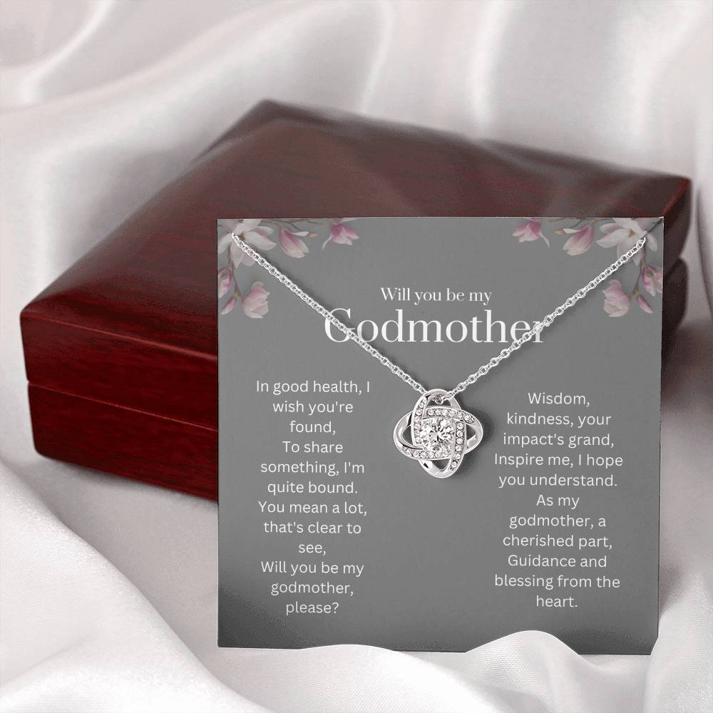 DesignTheShine Godmother Proposal Gift Will You Be My Godmother, God Mother Proposal Gift Box, Godparents Proposal, Godmother Gifts, Asking Godmother Necklace - GP4