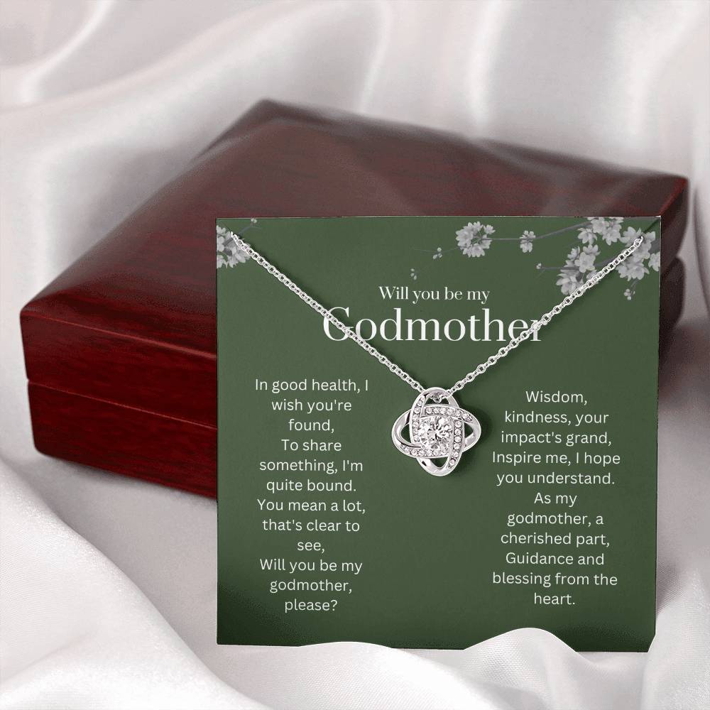 DesignTheShine Godmother Proposal Gift Will You Be My Godmother, God Mother Proposal Gift Box, Godparents Proposal, Godmother Gifts, Asking Godmother Necklace - GP3