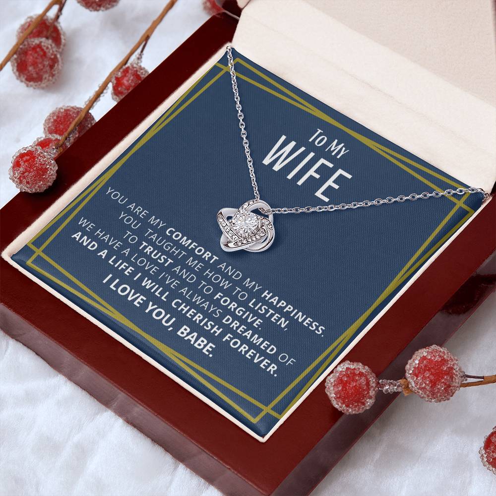 DesignTheShine To My Soulmate Necklace for Women, Christmas Gifts for Women, For My Wife Gifts, Gift for Your Wife for Birthday, Holiday, Anniversary Necklaces - W7