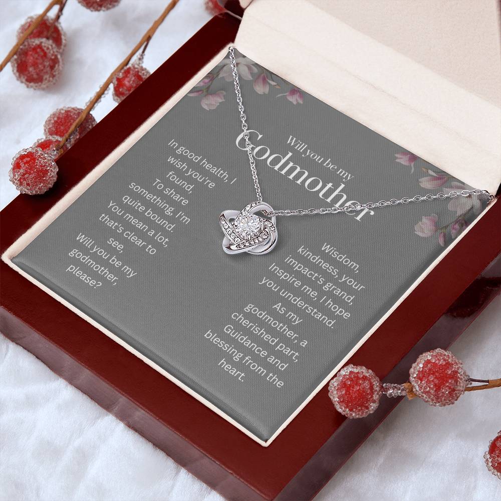 DesignTheShine Godmother Proposal Gift Will You Be My Godmother, God Mother Proposal Gift Box, Godparents Proposal, Godmother Gifts, Asking Godmother Necklace - GP4