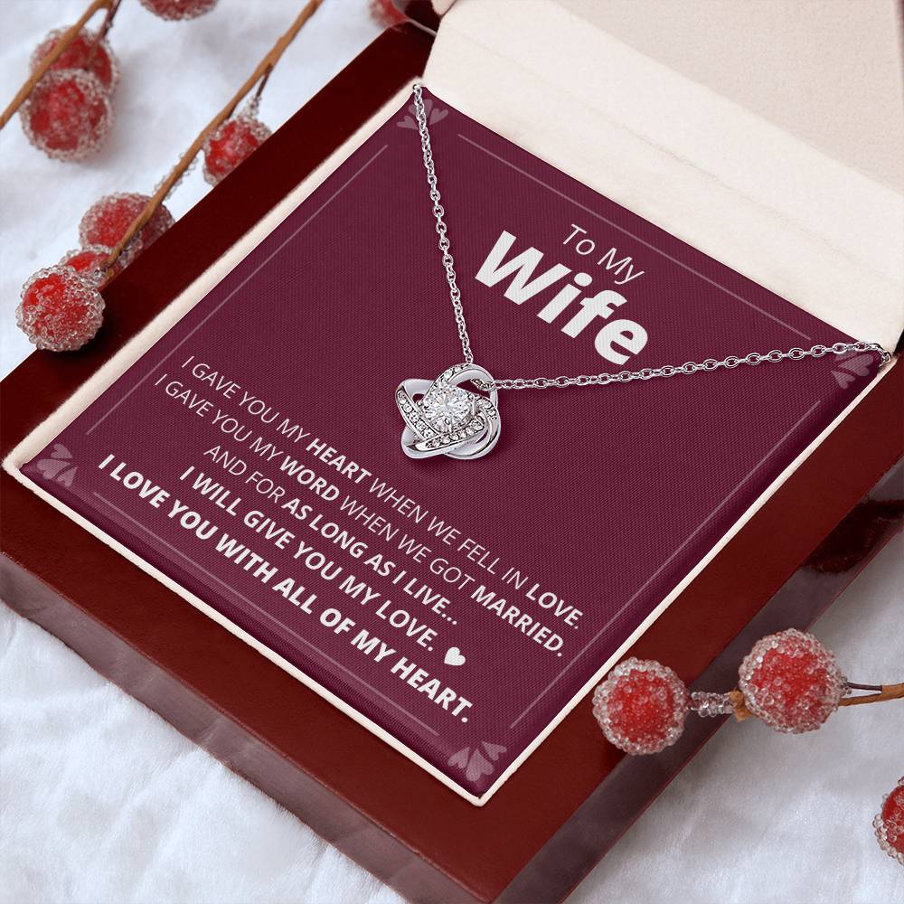 DesignTheShine To My Soulmate Necklace for Women, Christmas Gifts for Women, For My Wife Gifts, Gift for Your Wife for Birthday, Holiday, Anniversary Necklaces - W1