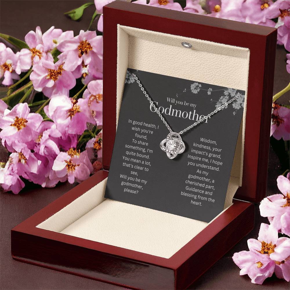 DesignTheShine Godmother Proposal Gift Will You Be My Godmother, God Mother Proposal Gift Box, Godparents Proposal, Godmother Gifts, Asking Godmother Necklace - GP2