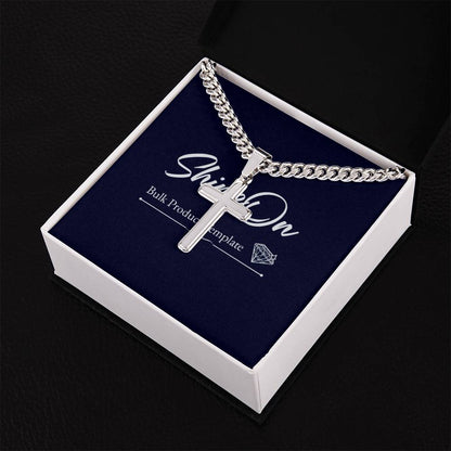 Cuban Link Cross - Amazon Template