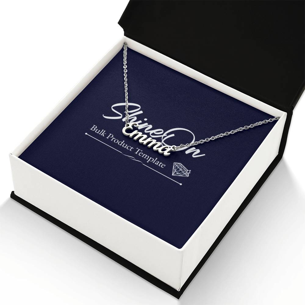 Custom Name Necklace (With MC) - Amazon Template 88