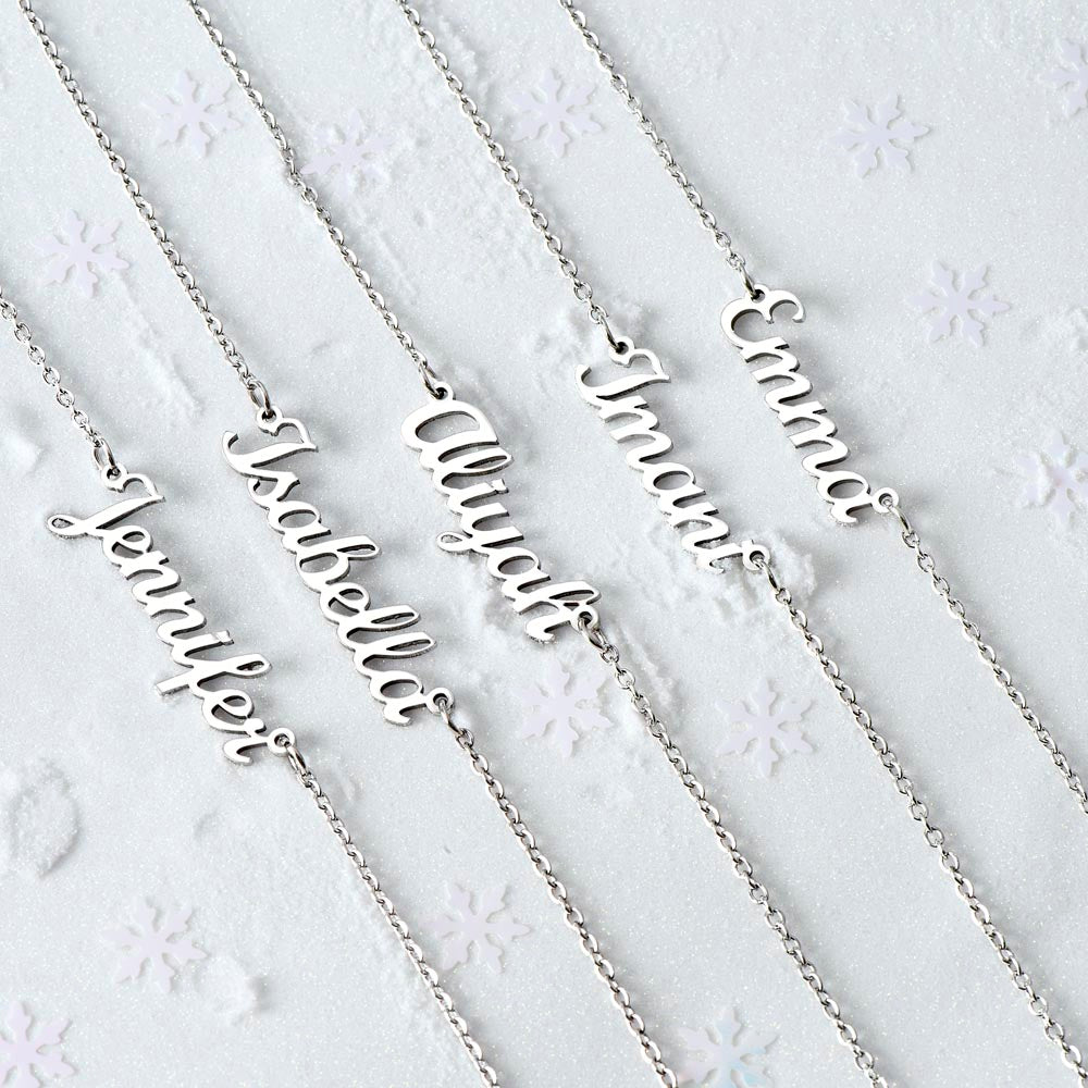 DesignTheShine Custom Happy 16th Birthday Gifts for Girls, Personalized Name Necklace, Sweet 16th Birthday Necklace for Daughter, Niece, Granddaughter or Girl - C65