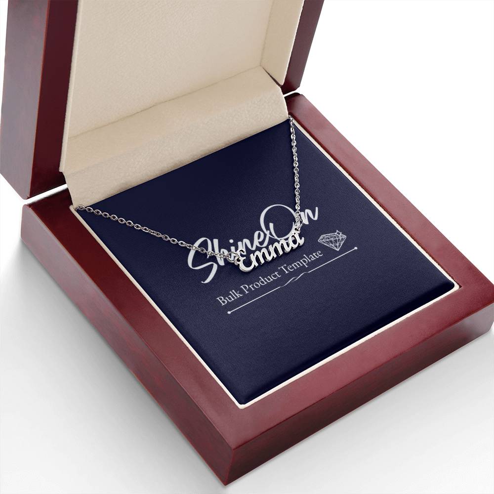 Custom Name Necklace (With MC) - Amazon Template 88